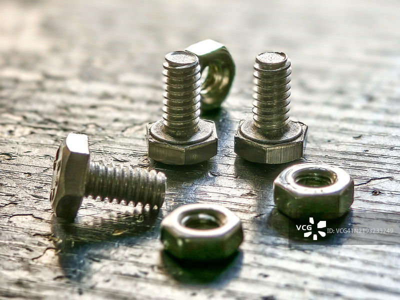 螺母和螺栓图片素材