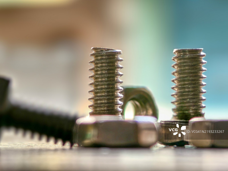 螺母和螺栓图片素材