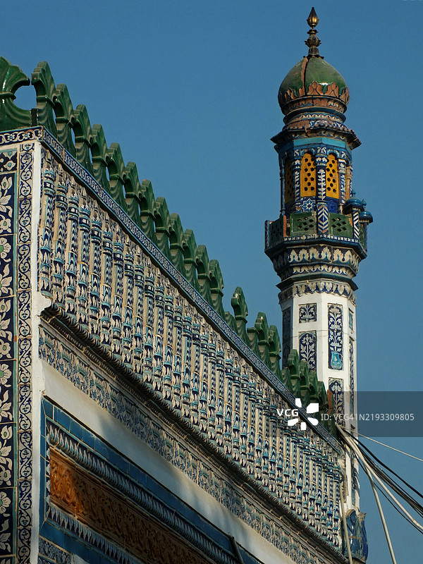 沙阿布杜勒·拉提夫·比泰神庙的外观图片素材