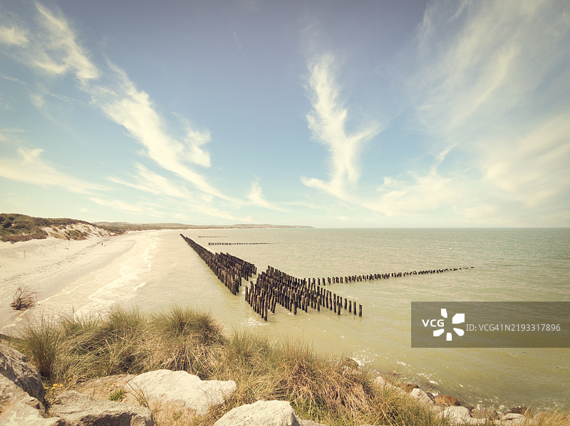 海洋与天空的美丽景色图片素材