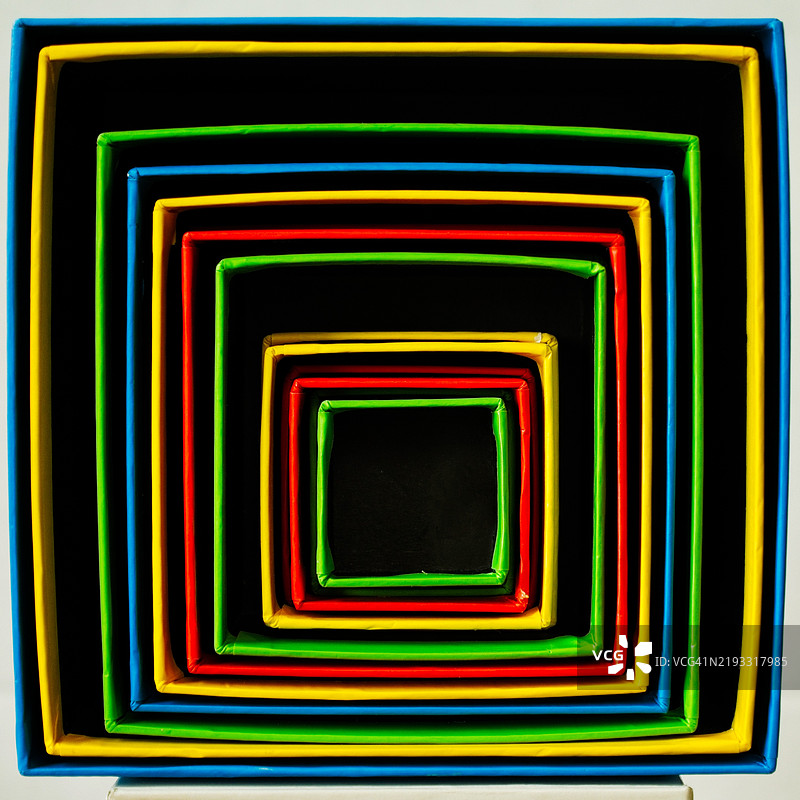 多彩图案的全景拍摄，马萨诸塞州普利茅斯，美国图片素材