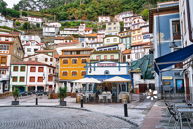 库迪列罗 - 阿斯图里亚斯，西班牙图片素材