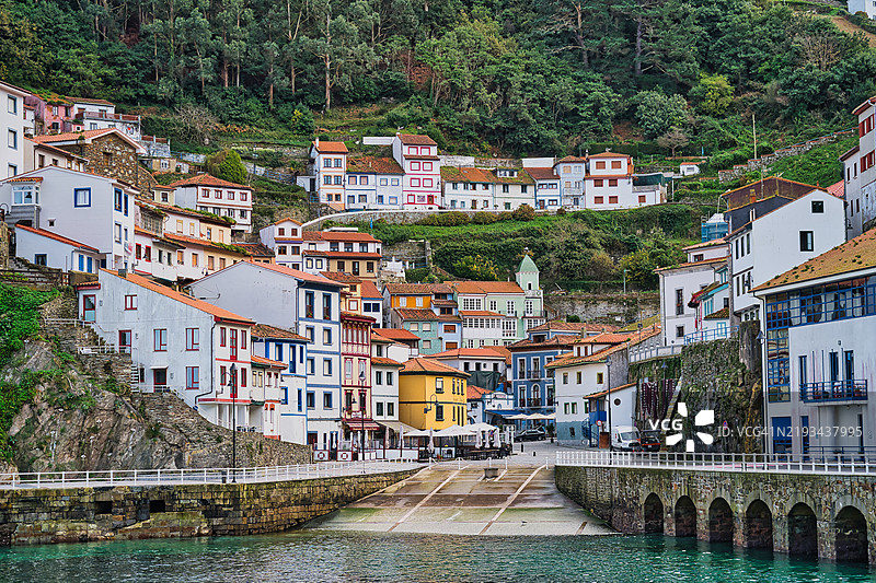 Cudillero - Asturias, Spain图片素材
