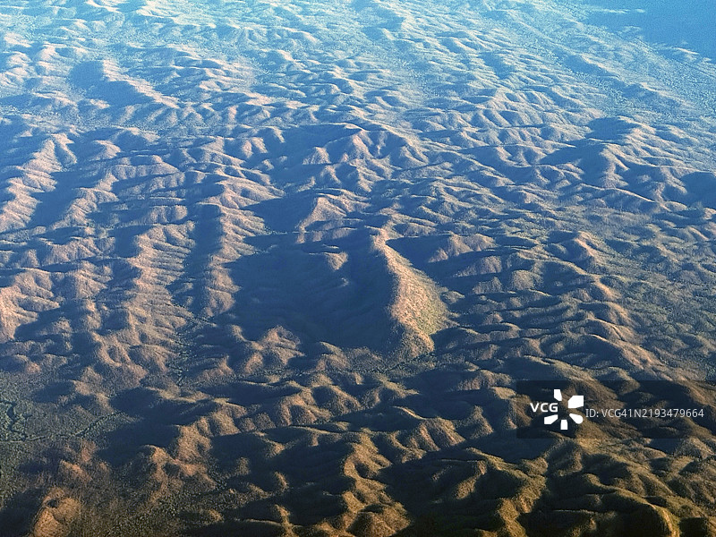 皱褶的风景，凯普约克，昆士兰，澳大利亚图片素材