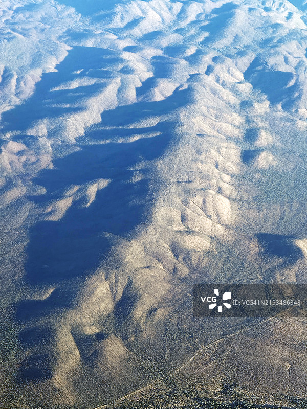 皱褶的风景，凯普约克，昆士兰，澳大利亚图片素材
