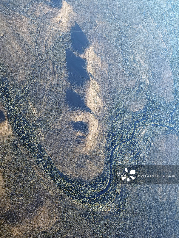 皱褶的风景，凯普约克，昆士兰，澳大利亚图片素材