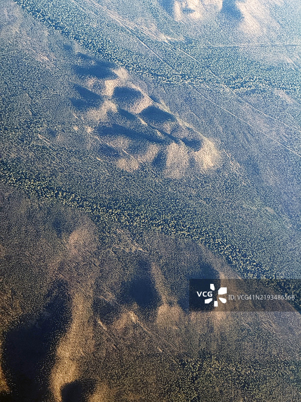 皱褶的风景，凯普约克，昆士兰，澳大利亚图片素材