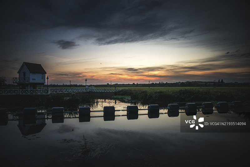 特威克斯伯里的日出图片素材