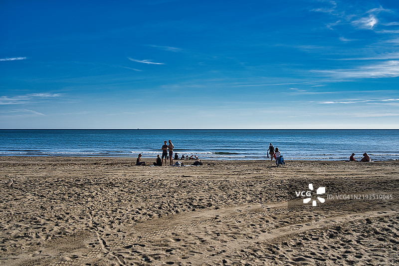 富恩吉罗拉海滩 - 西班牙太阳海岸图片素材