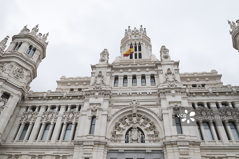 西贝莱斯宫，前通信宫，现在是市政厅图片素材