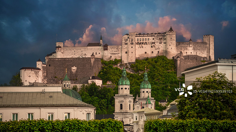 霍亨萨尔茨堡城堡图片素材