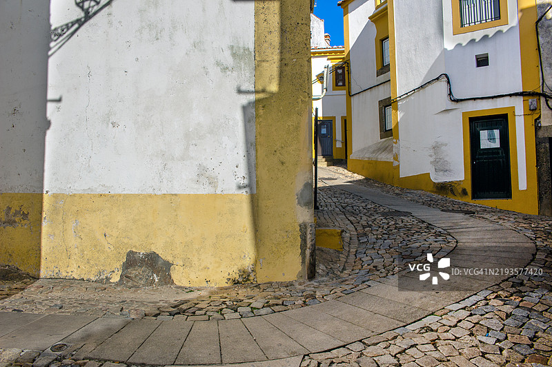 葡萄牙卡斯特洛德维德的街道图片素材