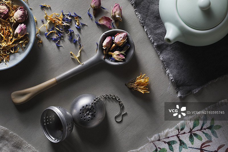 干花茶图片素材