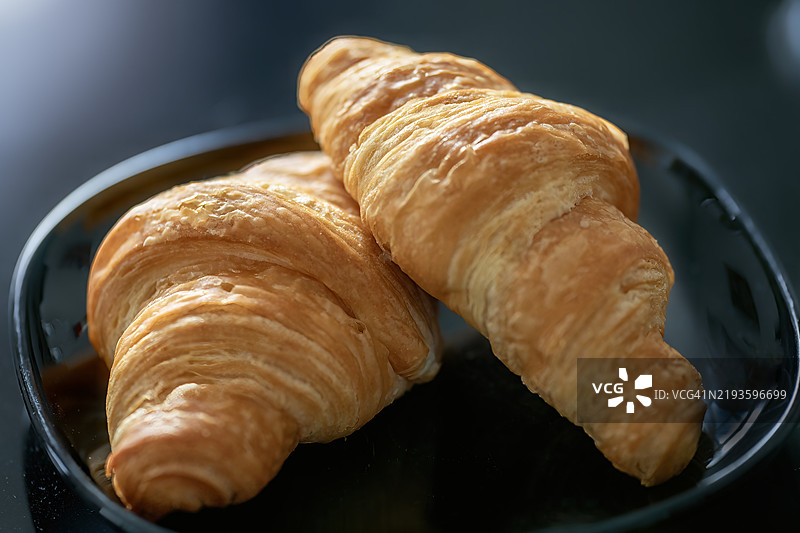 可颂面包图片素材