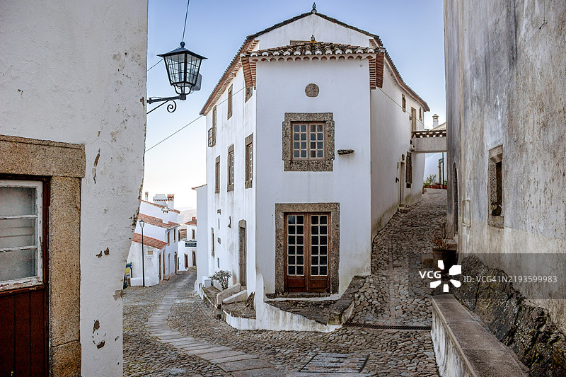 葡萄牙马尔瓦欧的街道图片素材