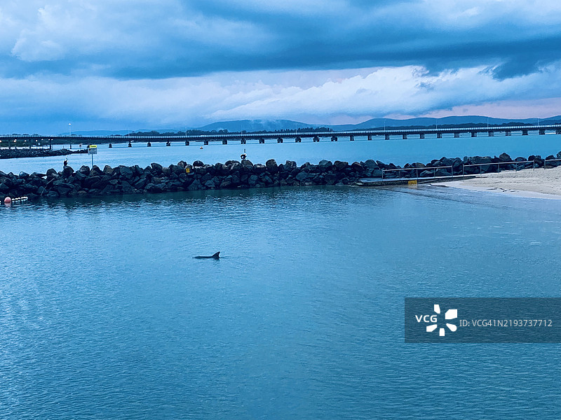海洋与天空的美丽景色图片素材