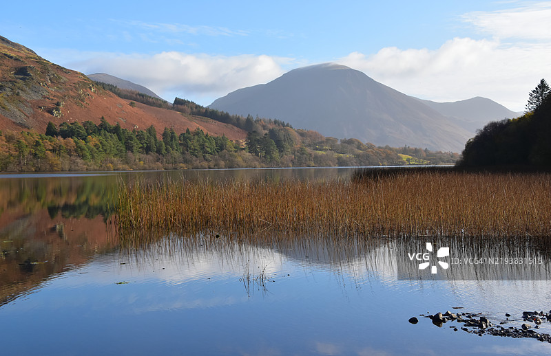 英格兰湖区的秋季风光图片素材