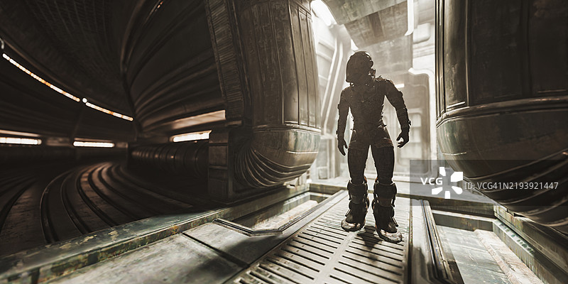 科幻室内设计图片素材