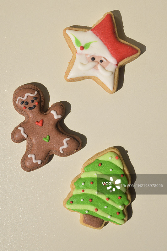 圣诞饼干图片素材