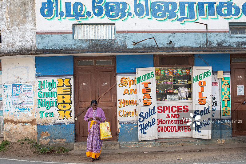 印度旅行摄影，库努尔图片素材