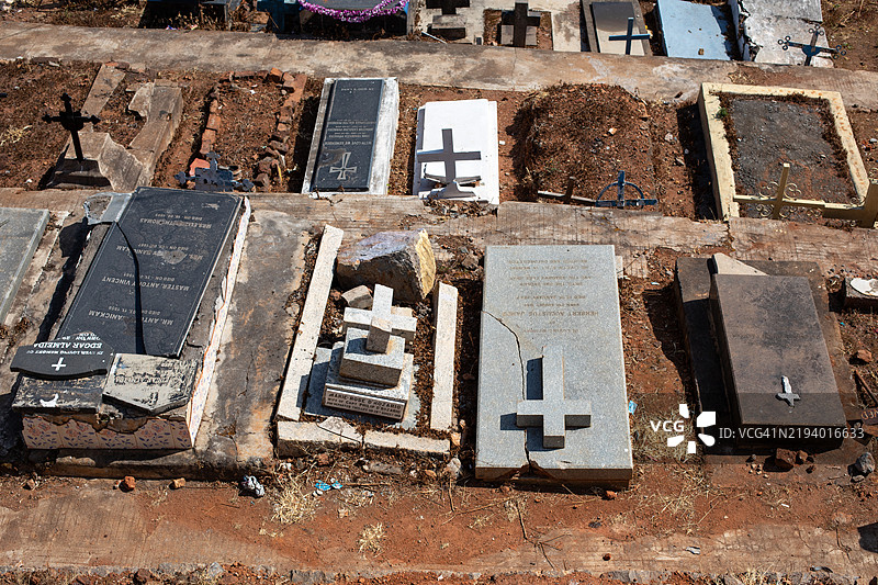 库努尔圣安东尼教堂的墓碑图片素材
