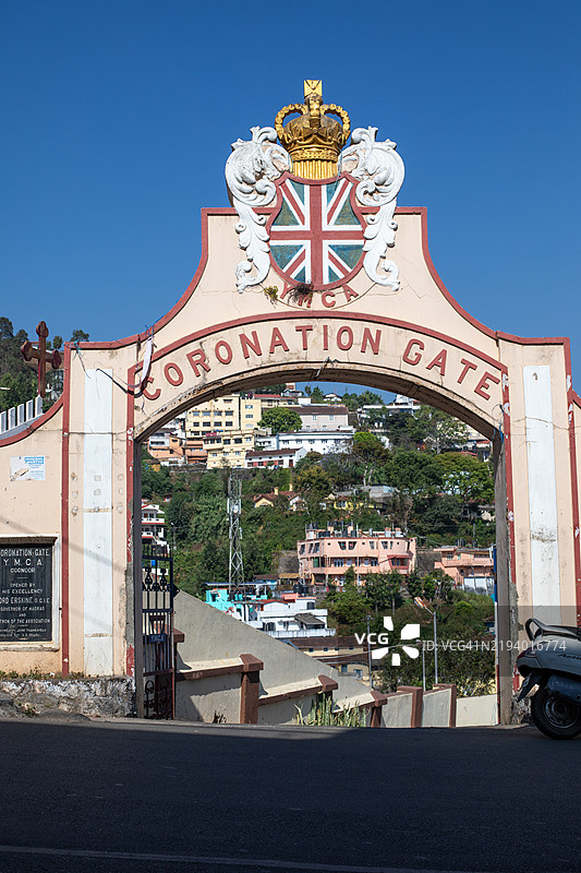 库努尔YMCA大楼入口图片素材