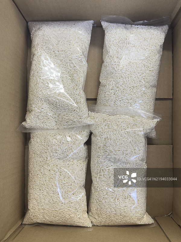 四袋装泰国糯米图片素材