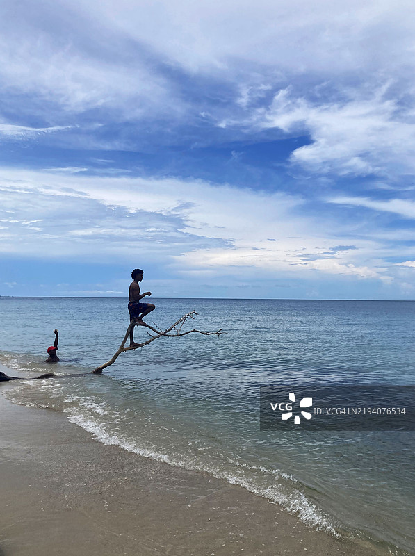 哥伦比亚渔民图片素材