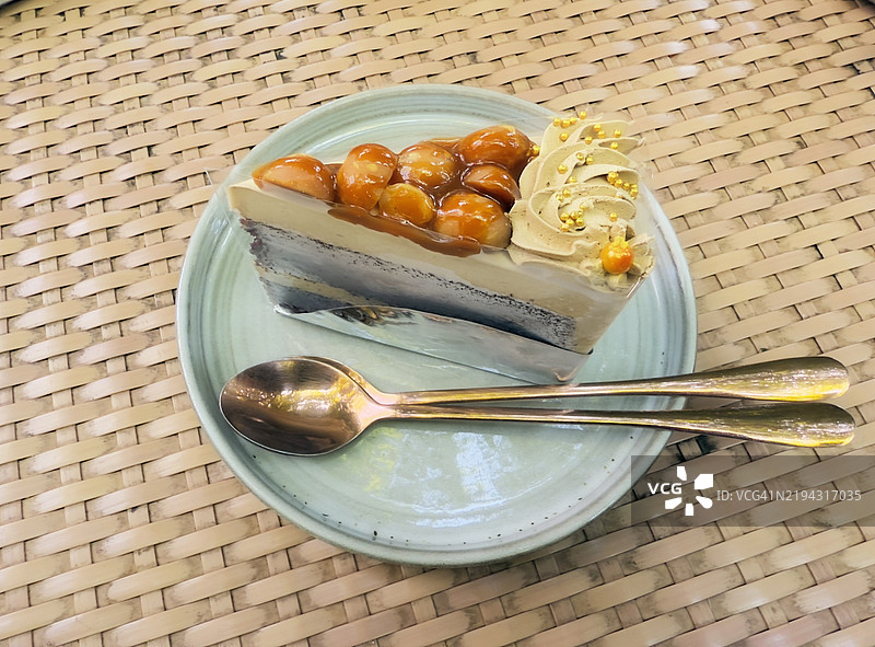 手工甜点系列。图片素材