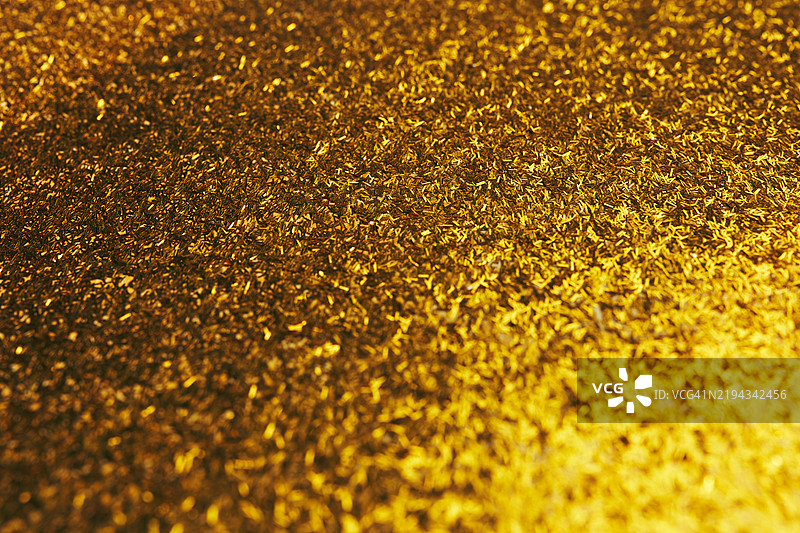 生动的纹理金色背景，闪烁的高光图片素材