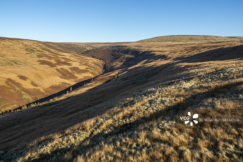 克劳登，朗德代尔，德比郡，英格兰图片素材