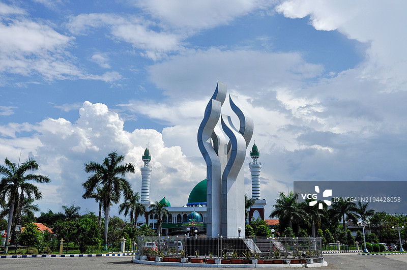 帕梅卡桑的阿雷克·兰科尔纪念碑之旅图片素材