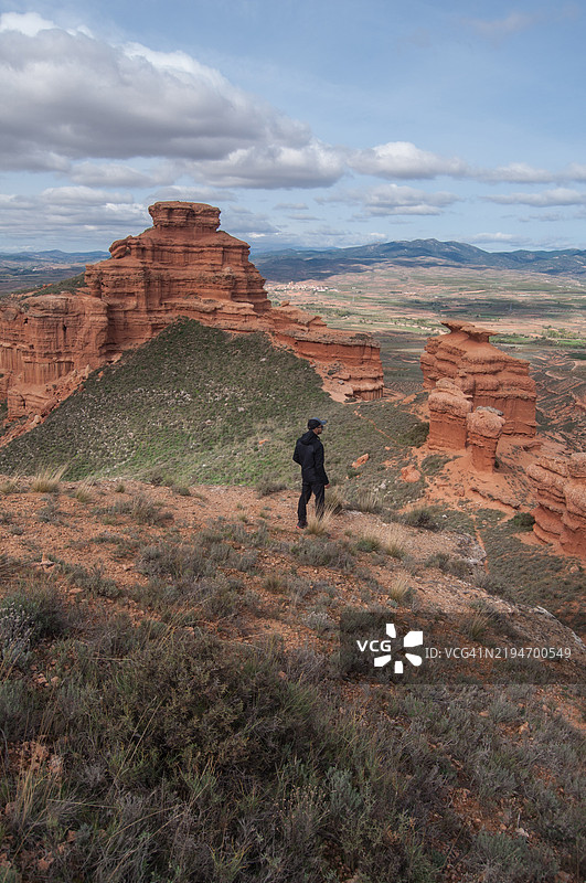 阿尔曼特斯山脉。图片素材