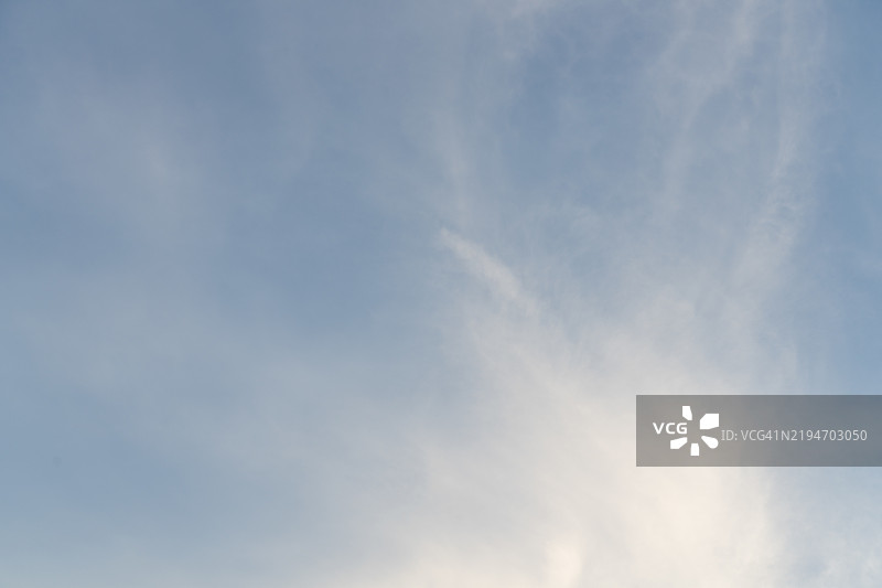 天空中的云彩图片素材