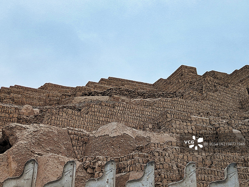 胡卡普克亚 pyramid，利马，秘鲁图片素材