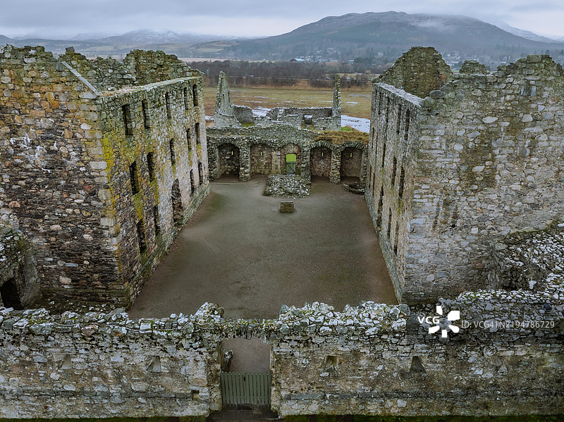 鲁斯文营地附近的鲁斯文图片素材