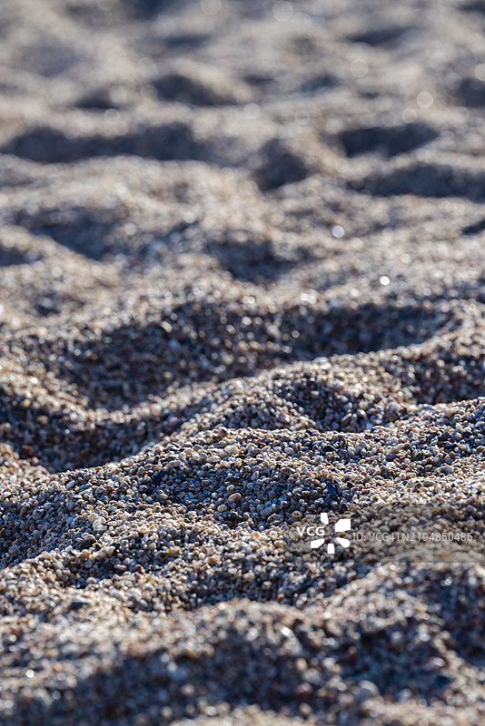 海滩上的沙子特写图片素材