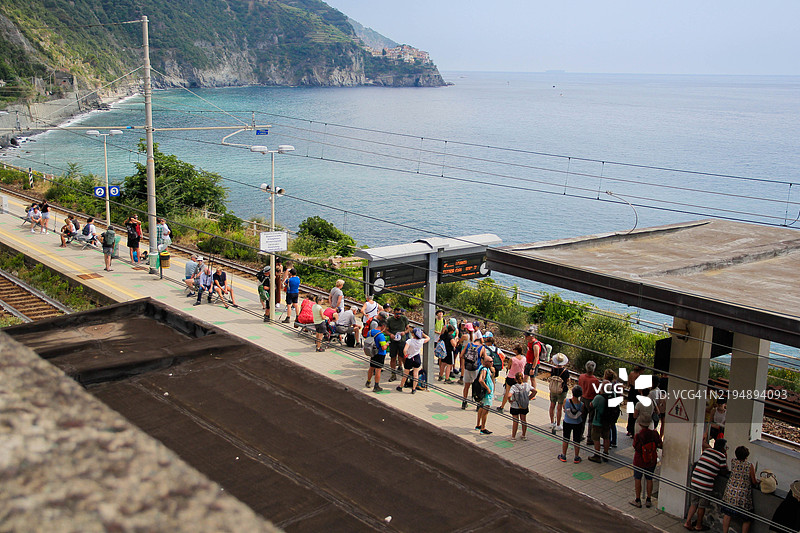 意大利五渔村的科尔尼利亚图片素材