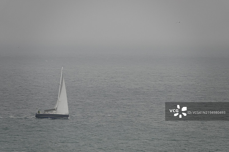 海洋与天空的美丽景色图片素材