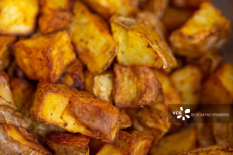 烤小土豆图片素材