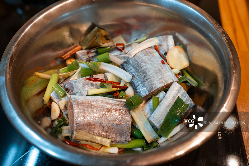 腌制发菜鱼图片素材