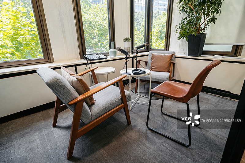 悉尼的播客工作室设置图片素材