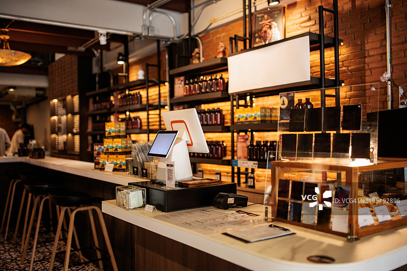 现代咖啡馆图片素材