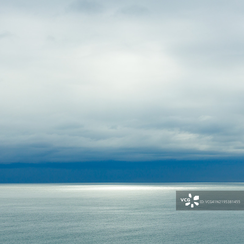 海洋与天空的美丽景色图片素材