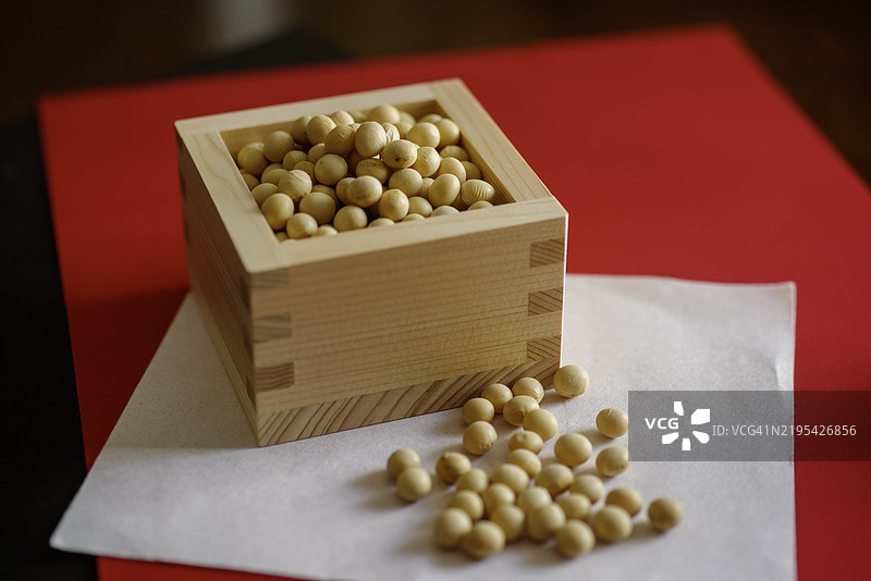 节分的豆子图片素材