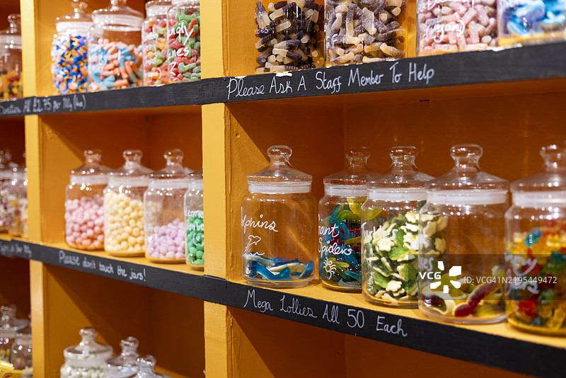 老式糖果店图片素材