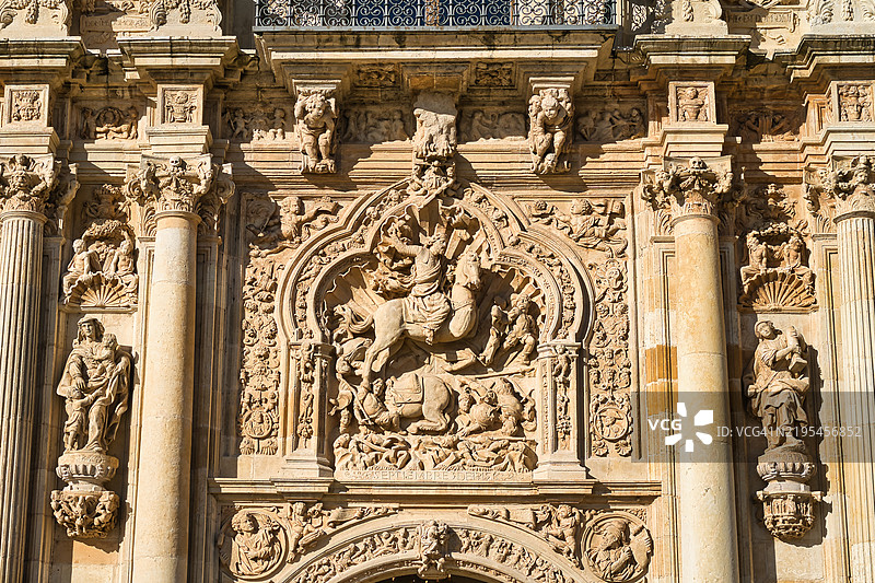 西班牙莱昂的圣马科斯修道院图片素材