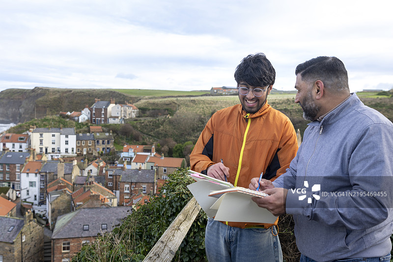 斯泰斯上方的艺术课堂图片素材