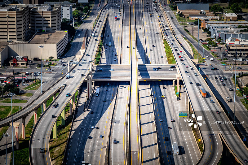 达拉斯高速公路立交桥图片素材