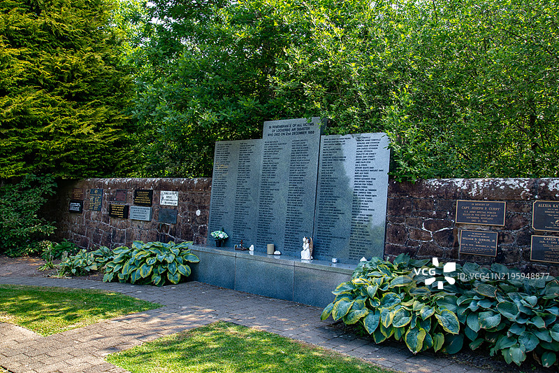 洛克比纪念碑图片素材